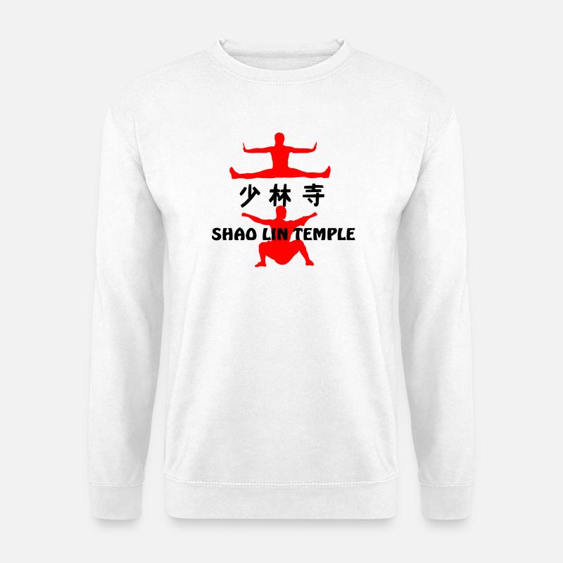 Kung fu Shaolin temple - Unisex Sweatshirt - white