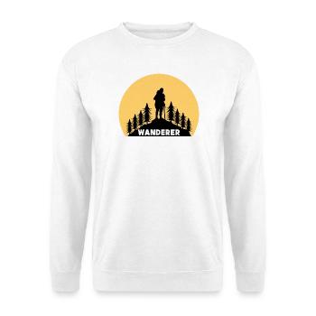 Hikers Mountain Peaks Mountain Hiking Hiking Saying - Unisex Sweatshirt - white - Front