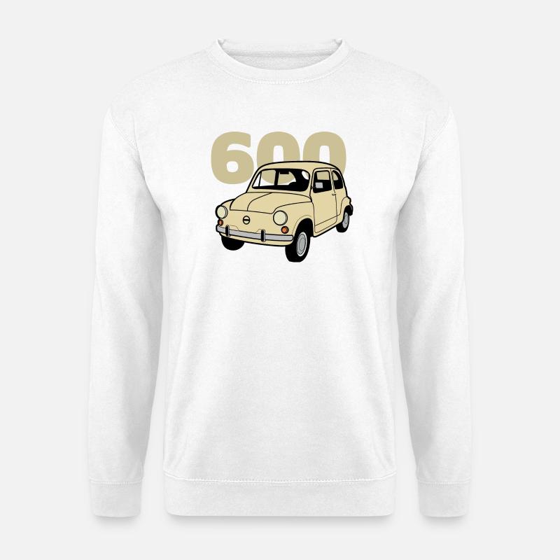 600 beige v2 - Unisex Pullover - Weiß