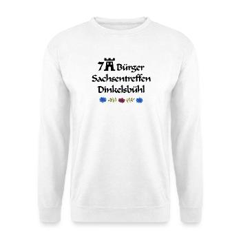Siebenbürger Sachsentreffen Dinkelsbühl Design - Unisex Pullover - Weiß - Vorne