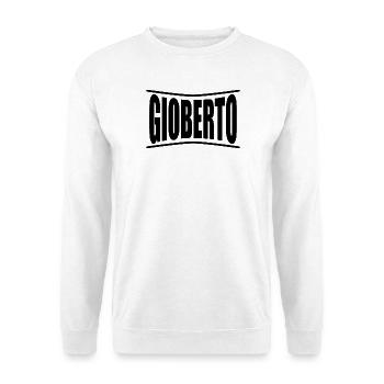 Gioberto t-shirt t-shirt gift idea - Unisex Sweatshirt - white - Front