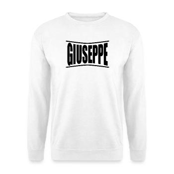 t-shirt Giuseppe t-shirt gift idea - Unisex Sweatshirt - white - Front