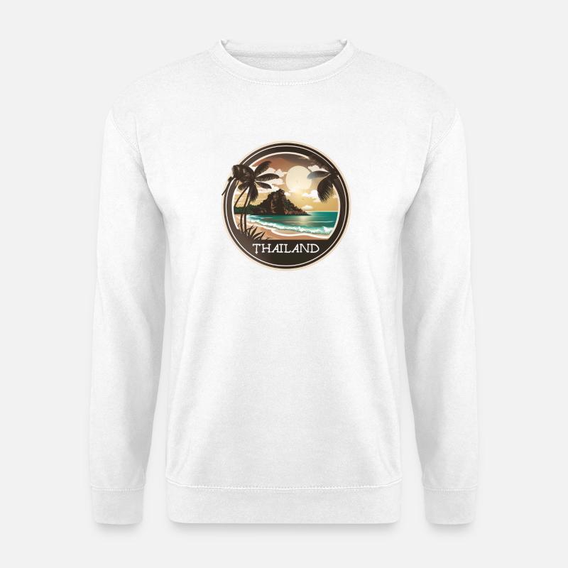 Thailand - Unisex Pullover - Weiß