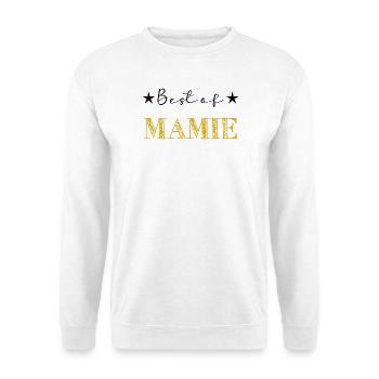 MAMA. MUTTERTAG. SCHÖNEN MUTTERTAG. ICH LIEBE DICH - Unisex Pullover - Weiß - Vorne