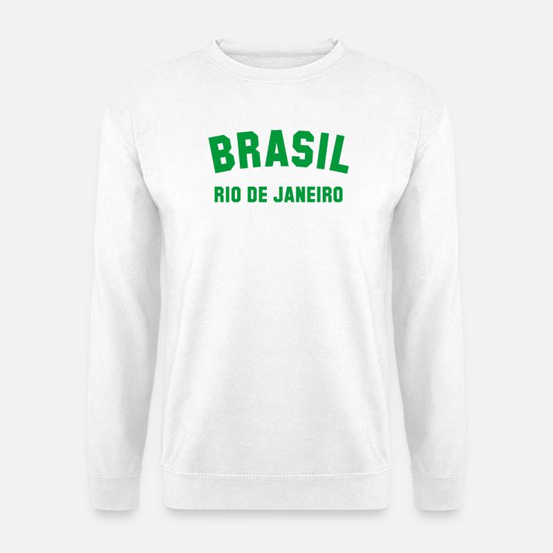 RIO DE JANEIRO, BRAZIL - Unisex Pullover - Weiß