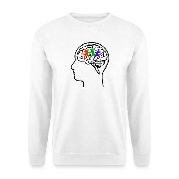 Spieler Sportart Padelspiel Padel Team Statement - Unisex Pullover - Weiß - Vorne