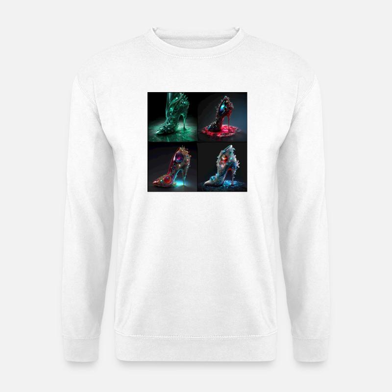 Extreme Stiletto-Absätze - Unisex Pullover - Weiß