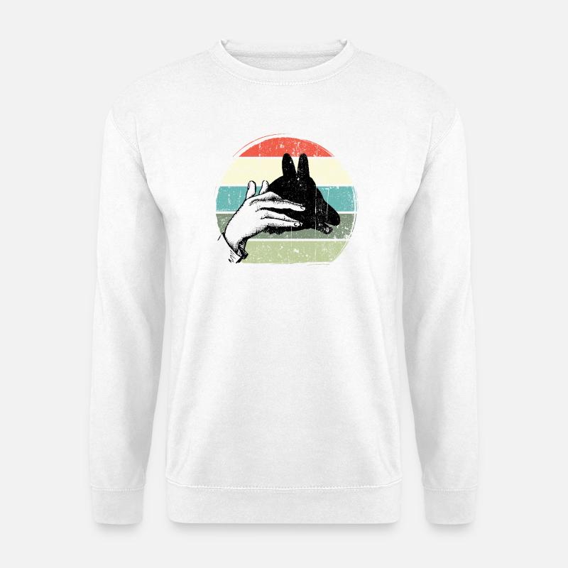 Pastel Handframe Sunset Circle - Unisex Sweatshirt - white