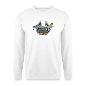 F-86 Sabre - Unisex Pullover - Weiß - Vorne