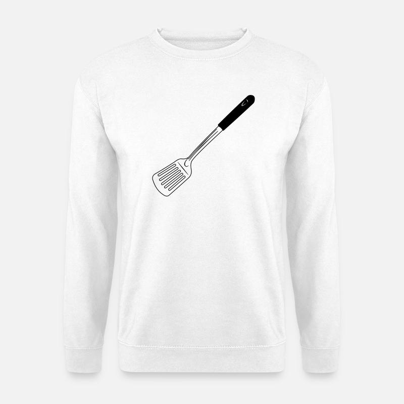 Kitchen utensils baking shovel - Unisex Sweatshirt - white