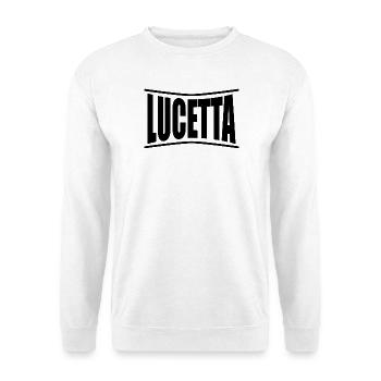 Lucetta t-shirt t-shirt gift idea - Unisex Sweatshirt - white - Front