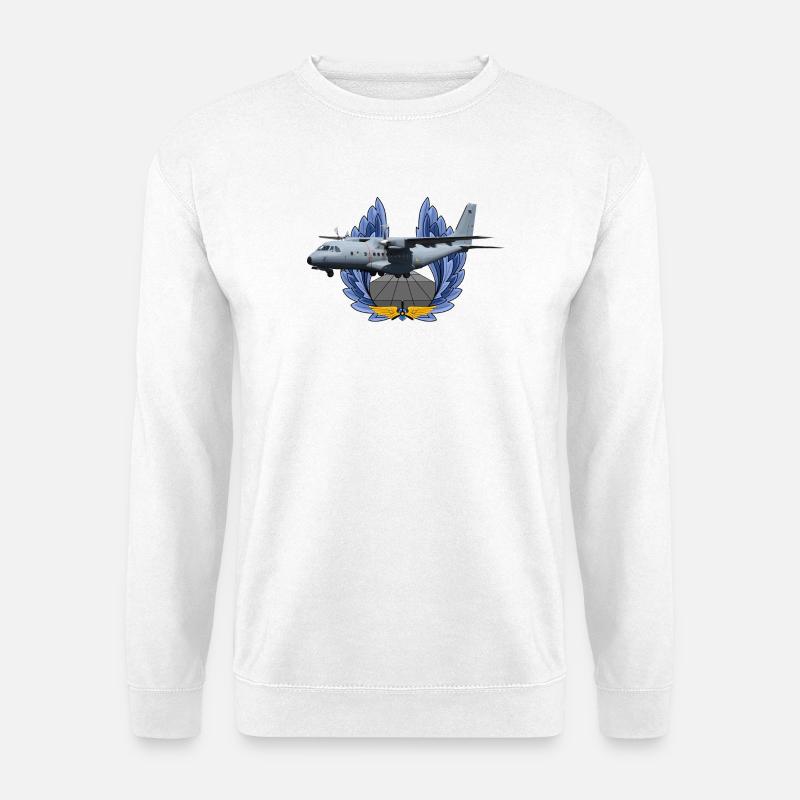 CN-235 - Unisex Pullover - Weiß