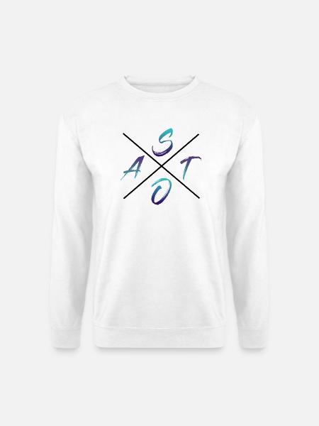 Sato logo style fashion trend hot - Unisex Pullover - Weiß
