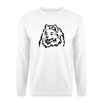 Spitz Kopf - Unisex Pullover - Weiß - Vorne