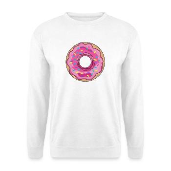Donut - Unisex Pullover - Weiß - Vorne