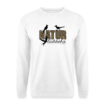 Naturliebhoba - Naturliebhaber - Natur, Dialekt - Unisex Pullover - Weiß - Vorne