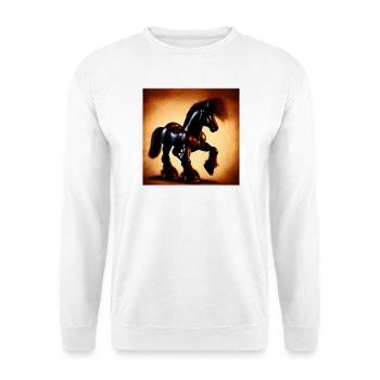 Métal lourd - Sweat-shirt Unisexe - blanc - Devant