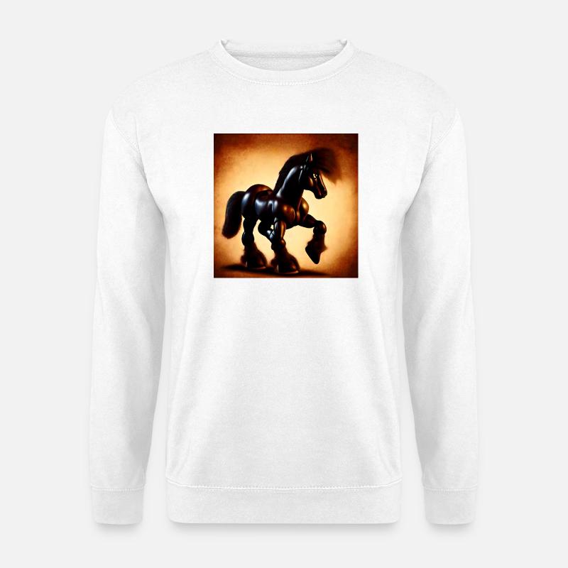 Schwermetall - Unisex Pullover - Weiß