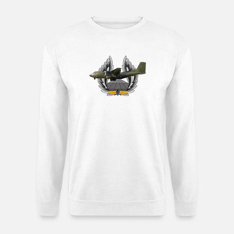 C-160 Transall - Unisex Pullover - Weiß