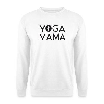 Yoga Mama - Idée cadeau Yoga - Sweat-shirt Unisexe - blanc - Devant