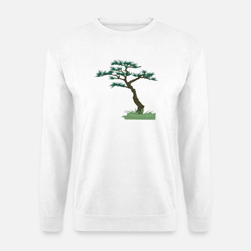 old tree | knorriger Baum - Unisex Pullover - Weiß