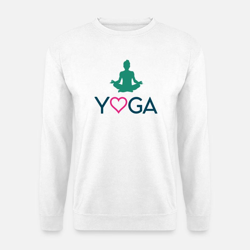 Joga - Unisex Pullover - Weiß
