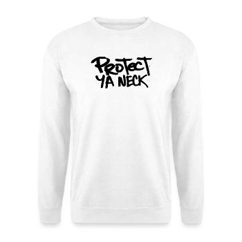 Portect YA Neck Protection Neck Hip Hop Graffiti Rap - Unisex Sweatshirt - white - Front