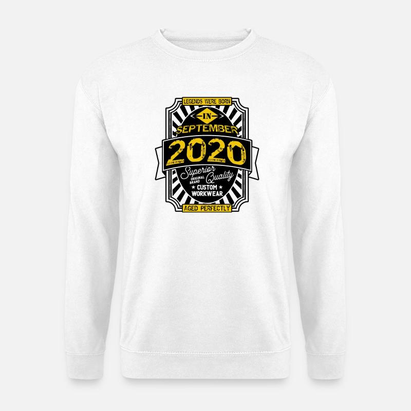 2020 SEPTEMBER - Unisex Sweatshirt - white