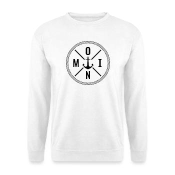 Moin - Unisex Pullover - Weiß - Vorne