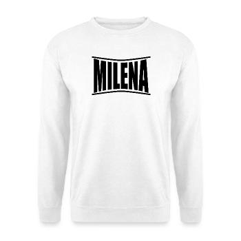 T-Shirt Milena T-Shirt Geschenkidee - Unisex Pullover - Weiß - Vorne