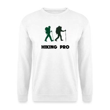 Mountain Peaks Mountain Hiking Statement Hiking Nature - Unisex Sweatshirt - white - Front