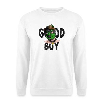 GoodBoyGreen - Unisex Sweatshirt - white - Front