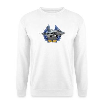 Yak-130 - Sweat-shirt Unisexe - blanc - Devant