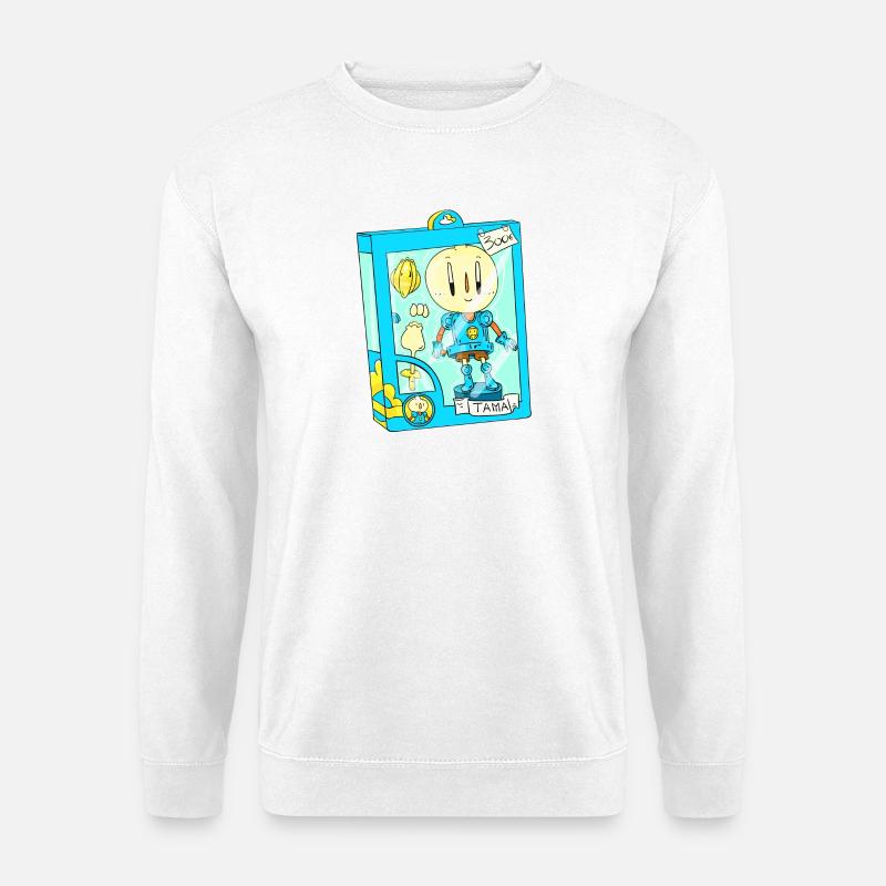 Zwiebel-Actionfigur - Unisex Pullover - Weiß