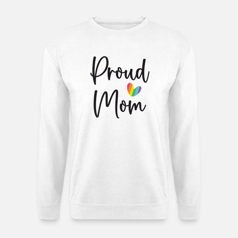 Stolze Mama - Unisex Pullover - Weiß