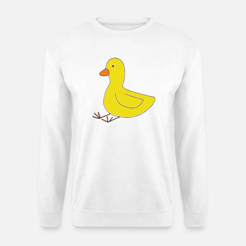 ente impressionismus - Unisex Pullover - Weiß