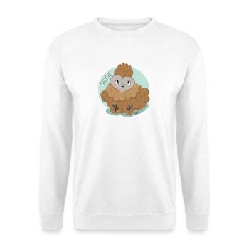 Silk Chicken Dumplings - Unisex Sweatshirt - white - Front