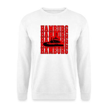 Hambourg Bugsier 7 - Sweat-shirt Unisexe - blanc - Devant