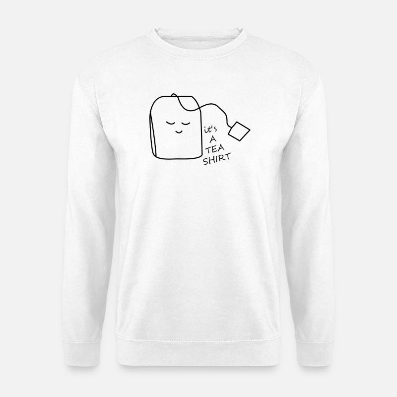 TEA Shirt - Unisex Pullover - Weiß