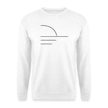 Sun - Unisex Sweatshirt - white - Front