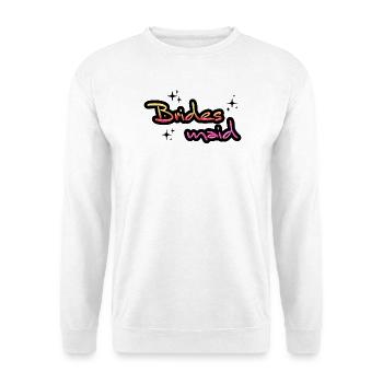 Bridesmaid Polterabend Verlobung JGA Team Braut - Unisex Pullover - Weiß - Vorne