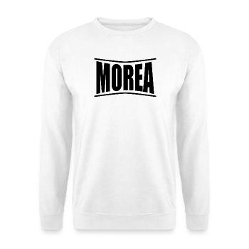 nom du t-shirt Morea idée cadeau t-shirt - Sweat-shirt Unisexe - blanc - Devant