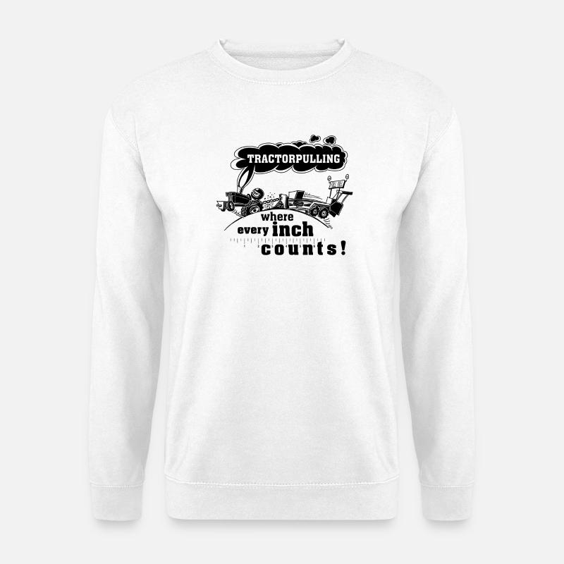 TP où chaque centimètre compte - Sweat-shirt Unisexe - blanc