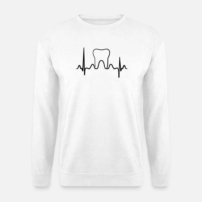 Lifeline-Schleifscheibe - Unisex Pullover - Weiß