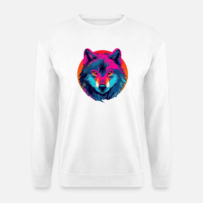 Lady Wolf 2026 - Unisex Pullover - Weiß