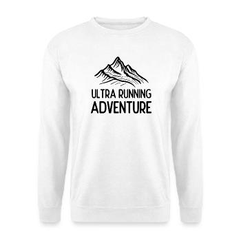 Ultra Running Advrenture - Sweat-shirt Unisexe - blanc - Devant