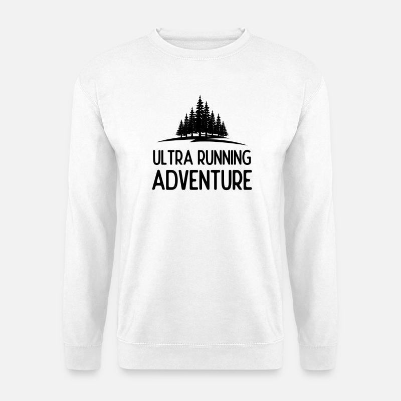 Ultra Running Advrenture - Unisex Pullover - Weiß