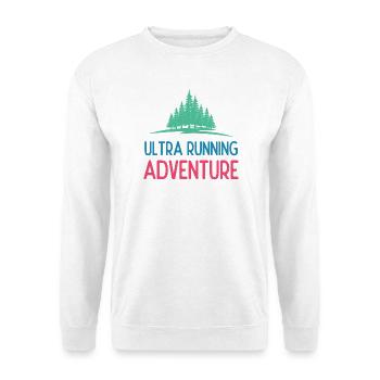 Ultra Running Advrenture - Sweat-shirt Unisexe - blanc - Devant