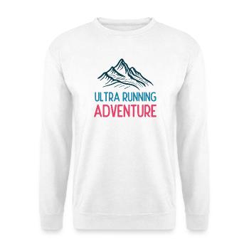 Ultra Running Advrenture - Sweat-shirt Unisexe - blanc - Devant