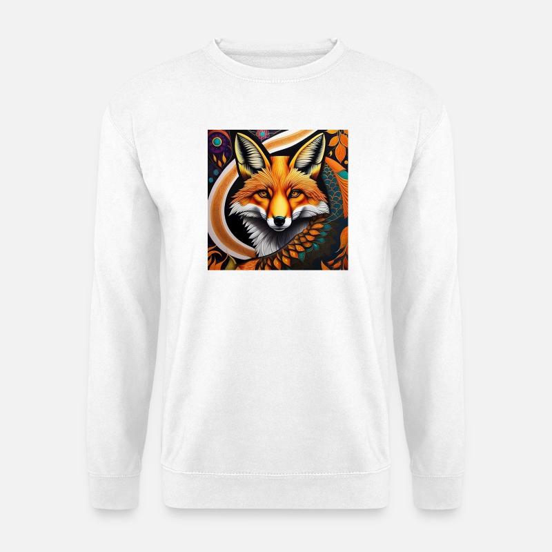 Fox - Unisex Sweatshirt - white
